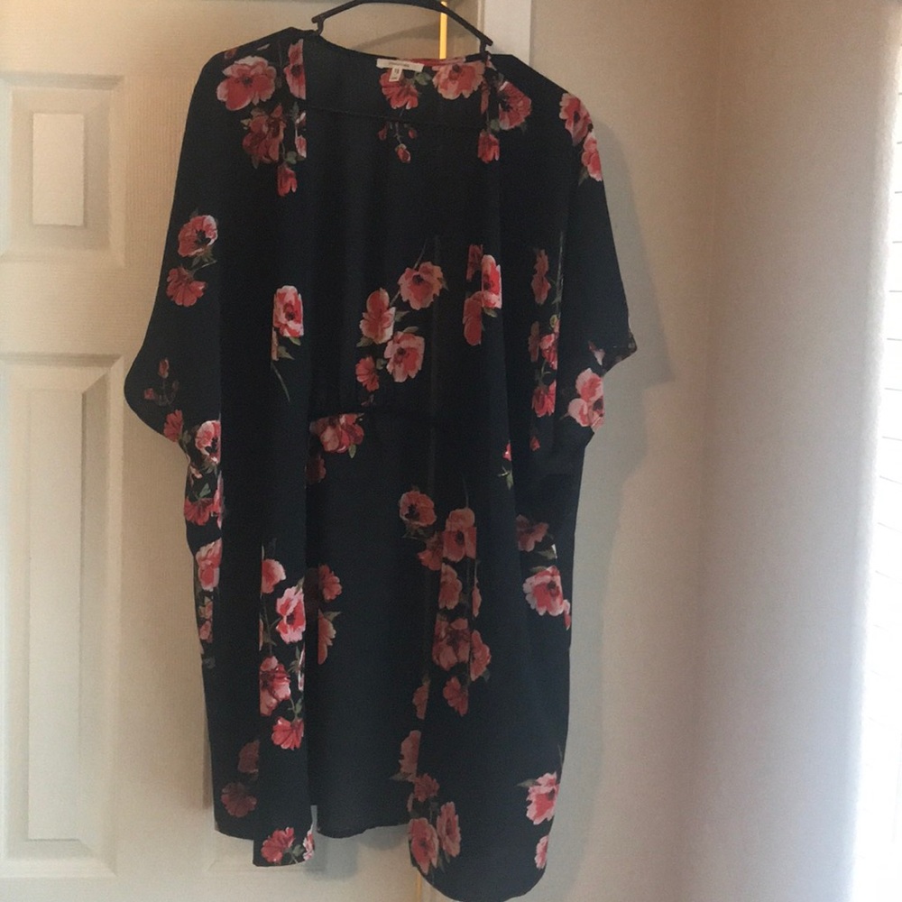Floral kimono
